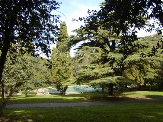 Le magnifique parc de la villa Borghèse