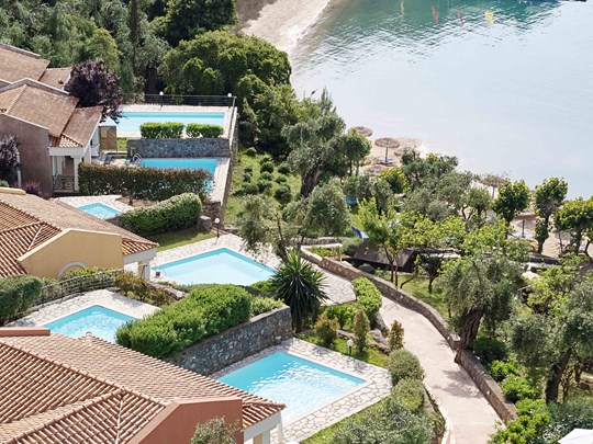 Palazzina Villa with 2 Private Pools, 1st Row