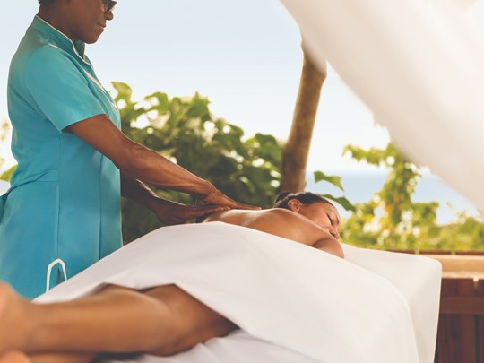 Soins relaxants au spa
