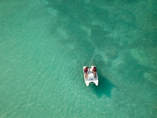 Profitez du lagon turquoise