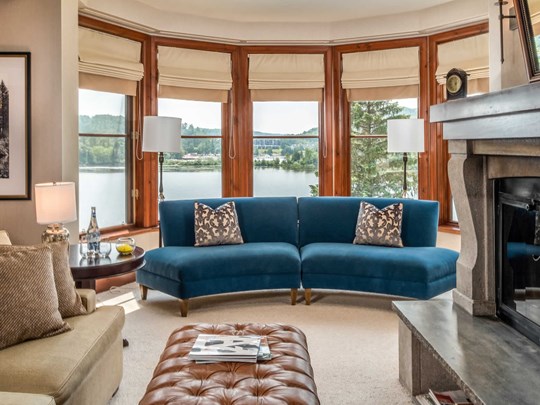 Suite Exécutive Tourelle, vue lac