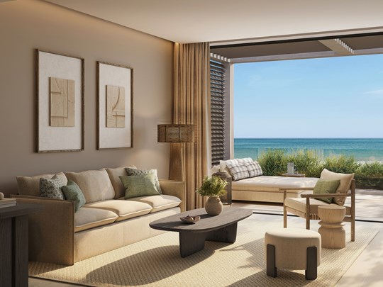 Deluxe One Bedroom Suite Balcony Seaview 