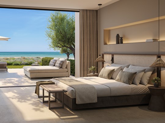 One Bedroom Suite Private Garden Sea View 