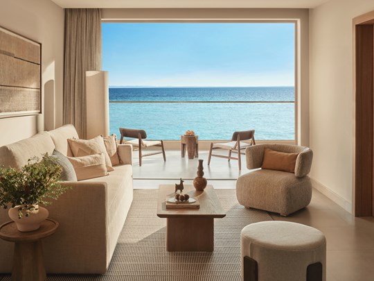 Deluxe One Bedroom Bungalow Suite Balcony Beach Front