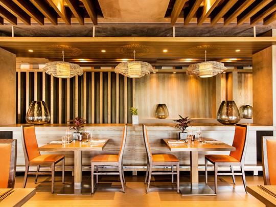 Le restaurant asiatique Anaya de l'Ikos Olivia en Grèce