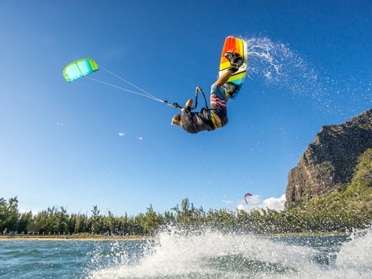 Maurice, un paradis du kitesurf