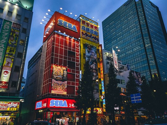 La Sega Tower à Tokyo