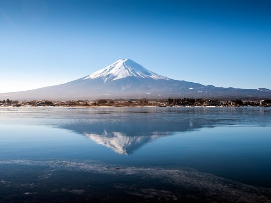 Le majestueux Mont Fuji