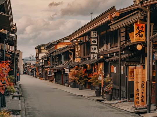 La Sanmachi Suji street à Takayama
