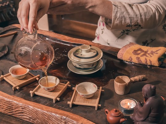 L'art raffiné de la cérémonie du thé