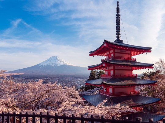 Temple Chureito, panoramas et sérénité garantie