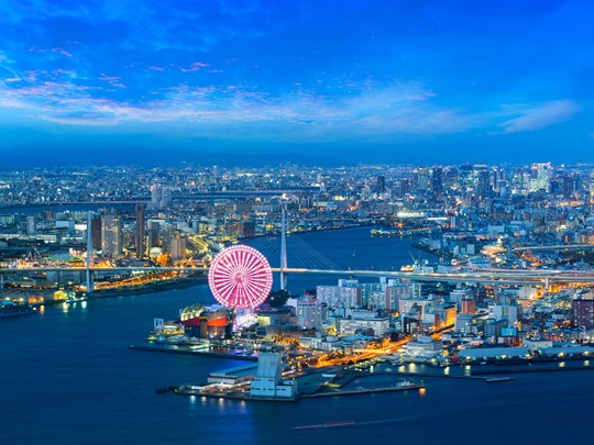 Osaka, entre néons et effervescence