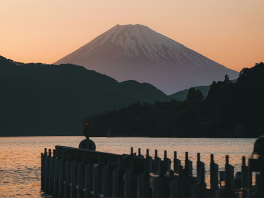 Les vues splendides sur le Mont Fuji depuis Hakone