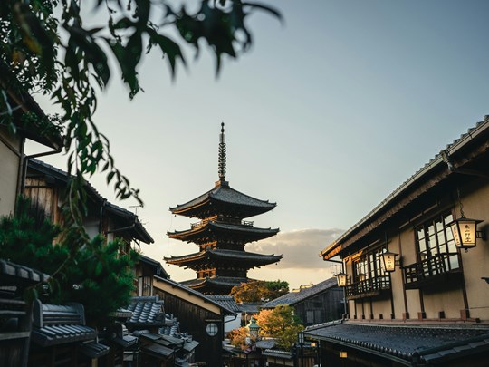 Le quartier de Gion à Kyoto