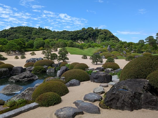 Un jardin japonais traditionnel