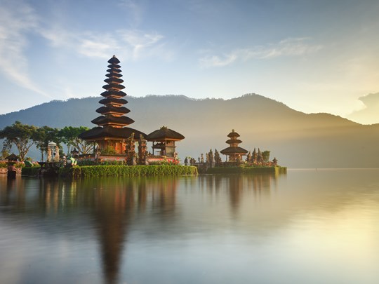 Les paysages majestueux de Bali