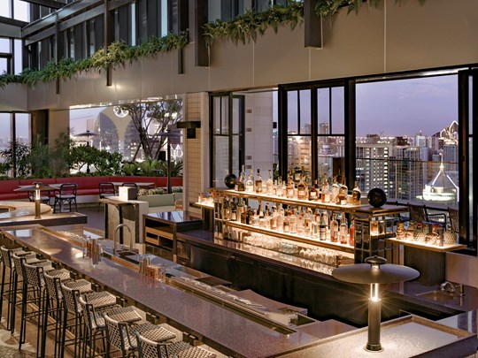 Le Bar.Yard sur le rooftop