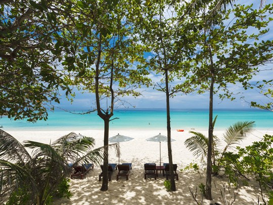 Plages de sable blanc à Phuket