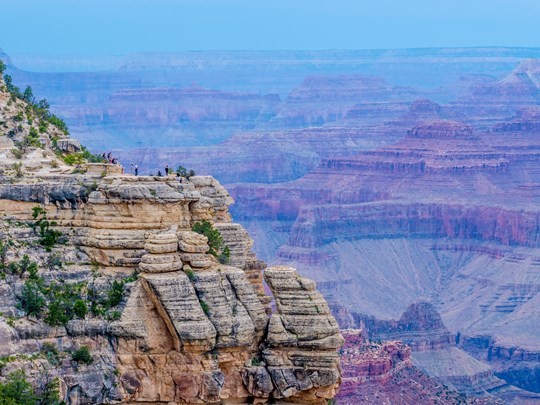 Un premier aperçu époustouflant de la grandeur du Grand Canyon