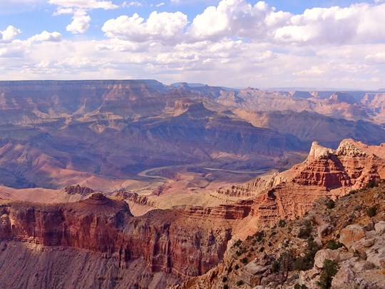 L'immensité du Grand Canyon