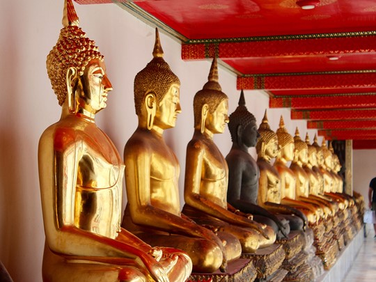 Palais d'or à Bangkok
