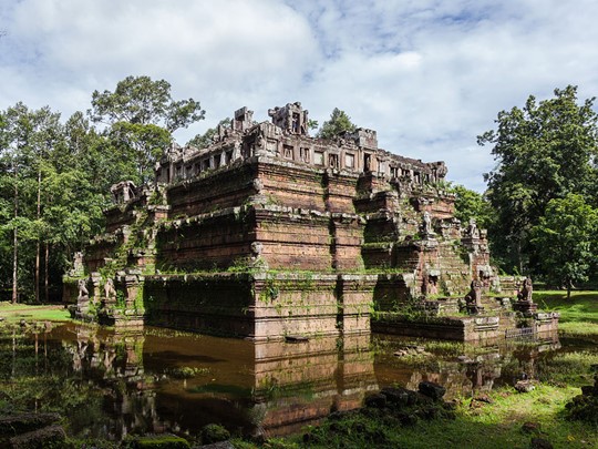 Visite de Phimeanakas à Angkor Thom