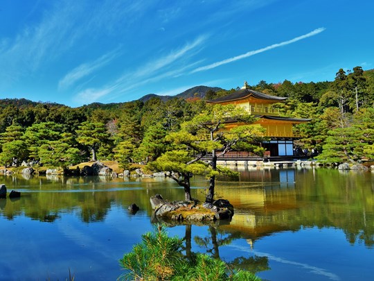 Explorez le Pavillon d'Or à Kyoto