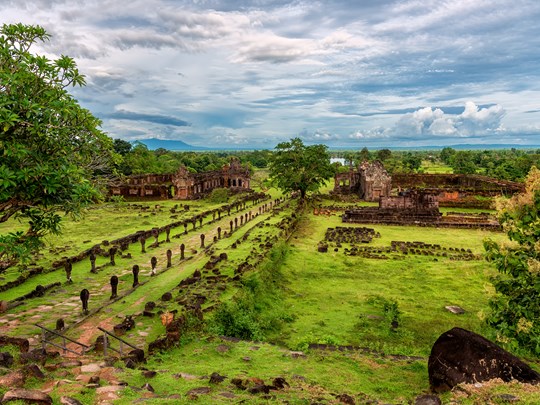 Le temple Vat Phou Ngoi au coeur de la jungle