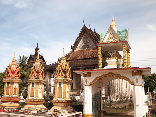 Vat Muang Kang, le plus ancien temple à Champassak