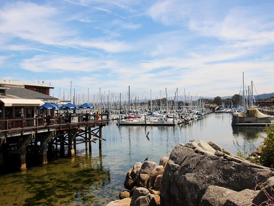 Le charme du port de Monterey