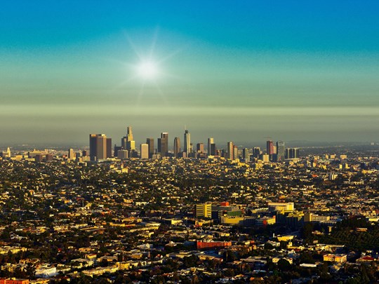 La skyline de Los Angeles