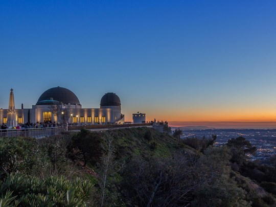 Vue depuis le Griffith Observatory 