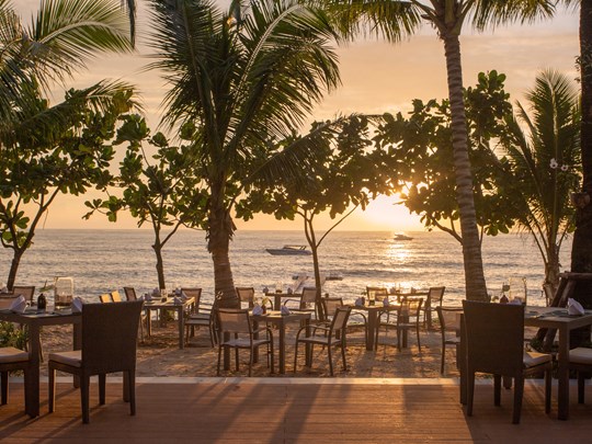 Le restaurant Sire Beachfront 
