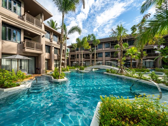 Des chambres axées sur l'extérieur 