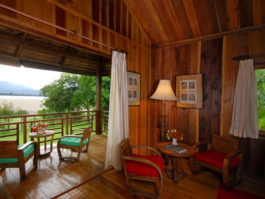 Bungalow vue rivière