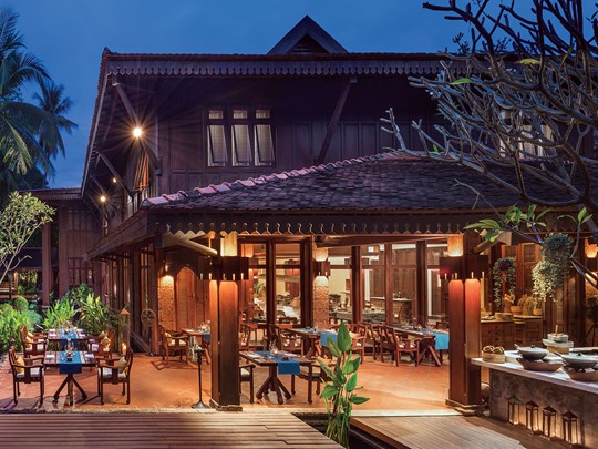 Cuisine khmère royale au restaurant Spice Garden de La Résidence d'Angkor