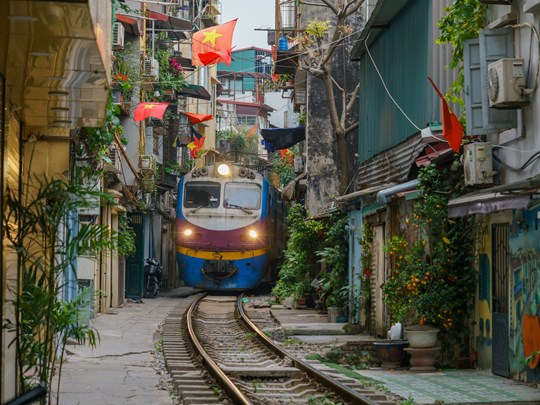 Hanoï au rythme des rails