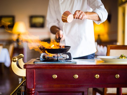 Des produits locaux sublimés par les chefs 