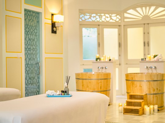 Le spa de l'hôtel, un havre de sérénité