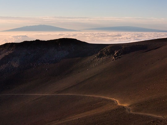Au sommet du Mauna Kea, à Big Island
