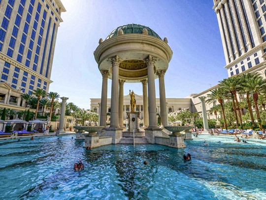 L'hôtel Caesar's Palace à Las Vegas