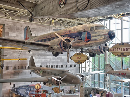 Prenez le temps de visiter le National Air & Space Museum