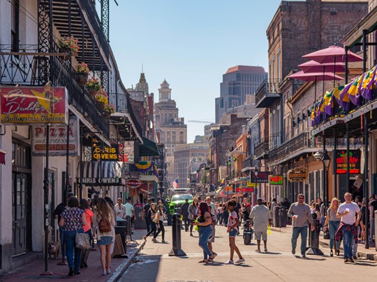 Les rues du Vieux Carré