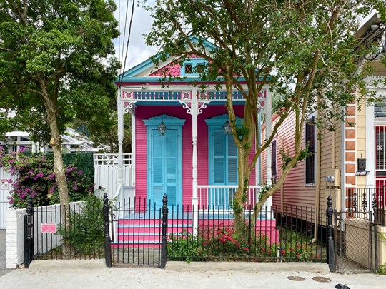 Les jolies maisons de Bywater
