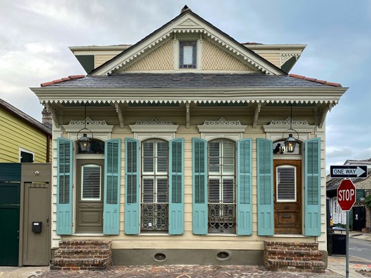 Les jolies maisons de Bywater