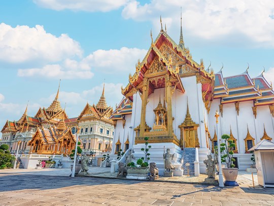 Admirez le Grand Palais de Bangkok