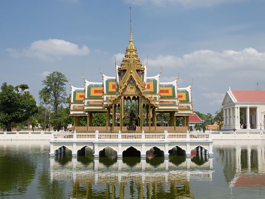 Promenade au Palais Bang Pa-In en Thailande