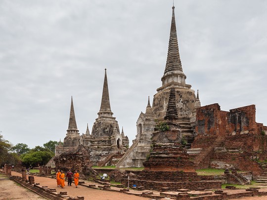 Visite d'Ayutthaya, l'ancienne capitale du Royaume de Siam
