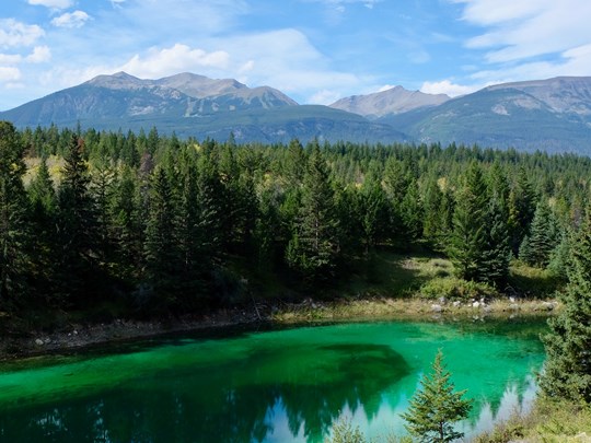 Vallée des cinq lacs