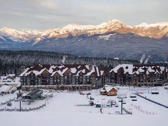 Vue d’une station de ski, Kicking Horse Mountain Resort à Golden